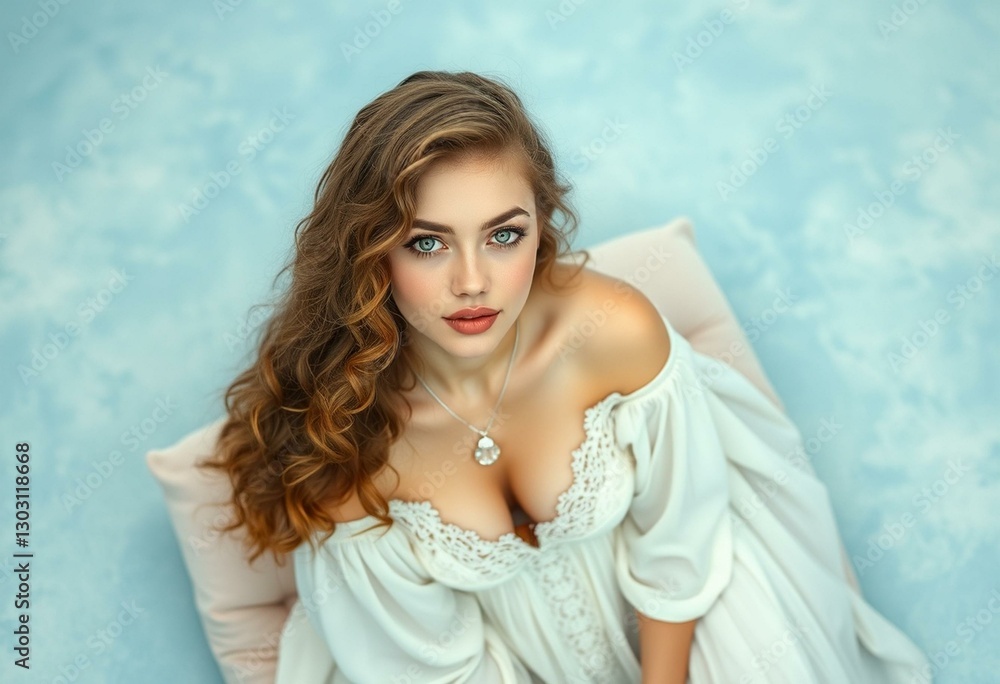 Whimsical dreamer portrait Whimsical dreamer portrait