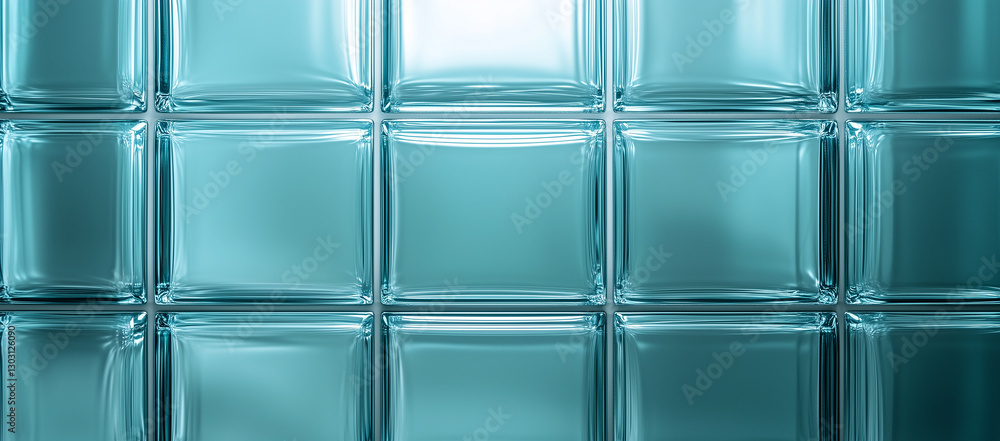 Modern art blue squares closeup with copy space Modern art blue squares closeup with copy space