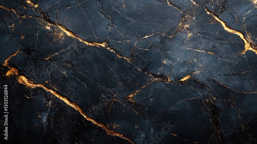 Dark Gold Marble Texture Background for Design