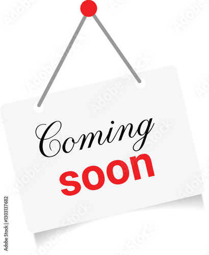 coming soon poster lettering