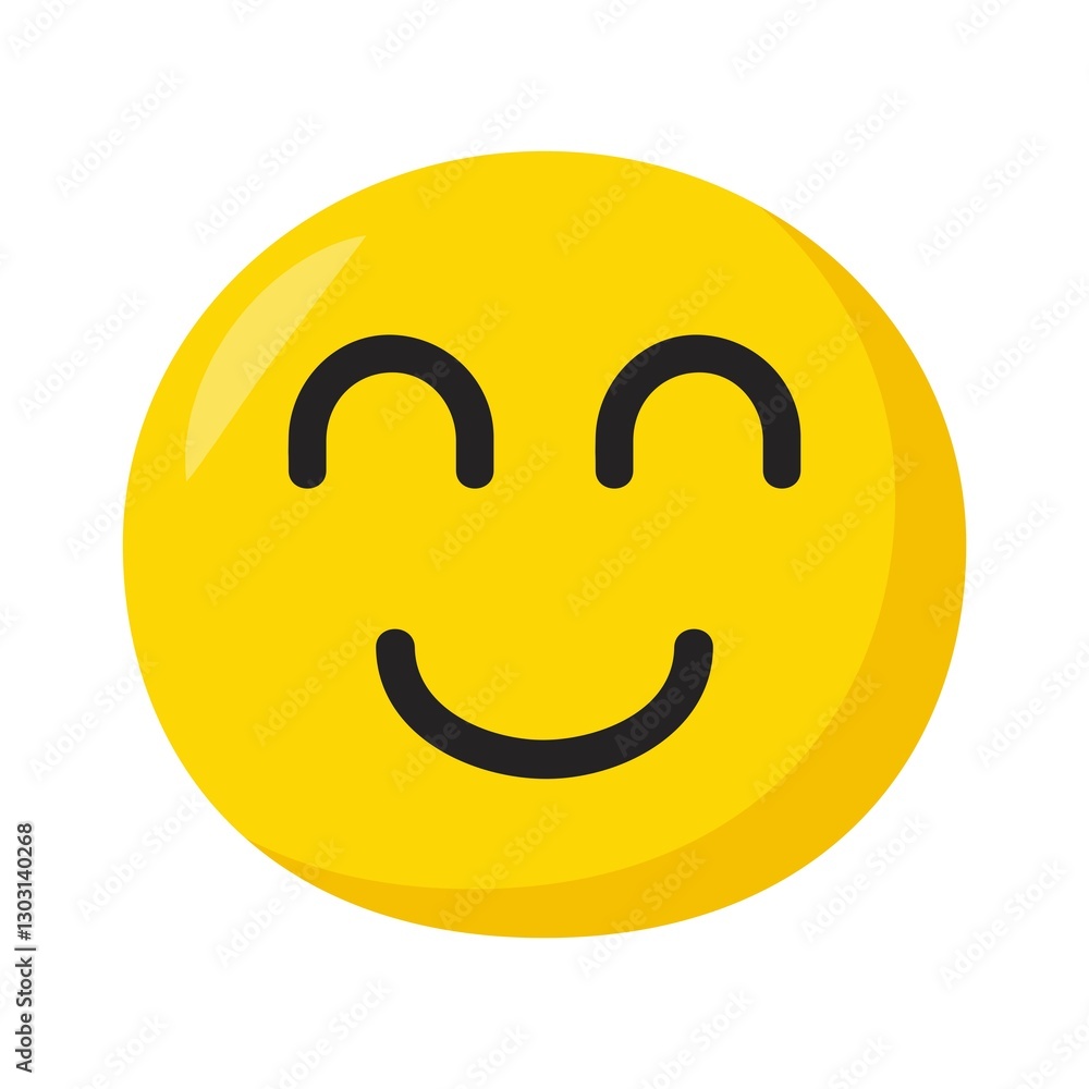 Fototapeta premium happy smiley face