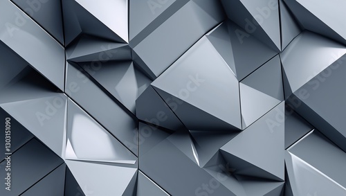 Sleek gray geometric tileable texture on abstract background design illustration 