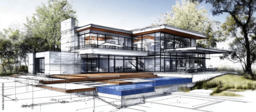 Cutting-edge architectural design for modern residences. Cutting-edge architectural design for modern residences.