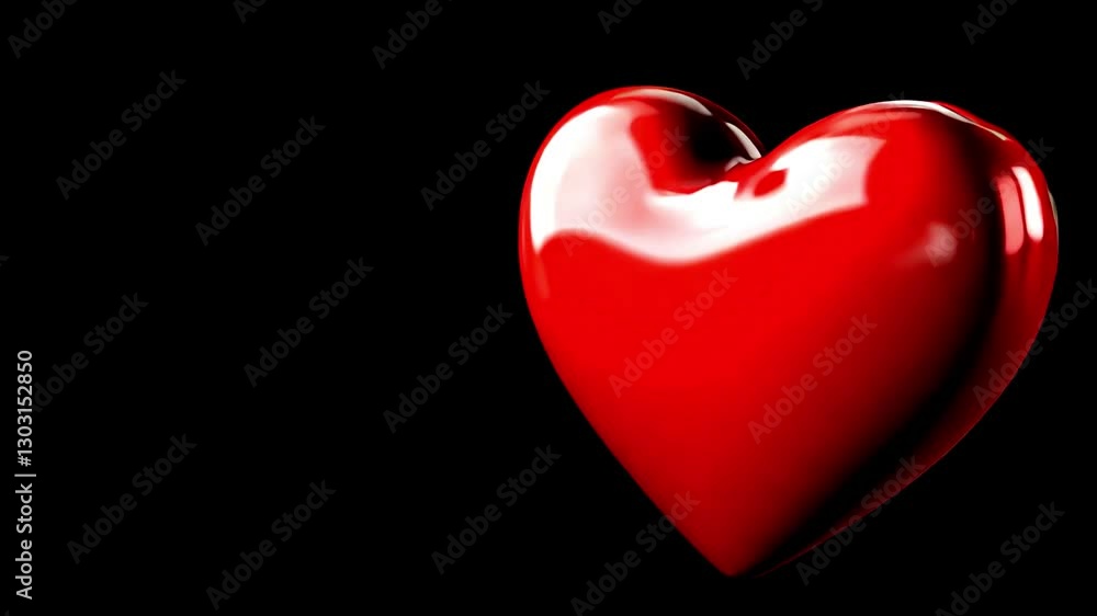 Red Heart Animated Glowing Emoji. 4k Animation with alpha channel transparent background. Looped animation. Emoji on black background Red Heart Animated Glowing Emoji. 4k Animation with alpha channel transparent background. Looped animation. Emoji on black background