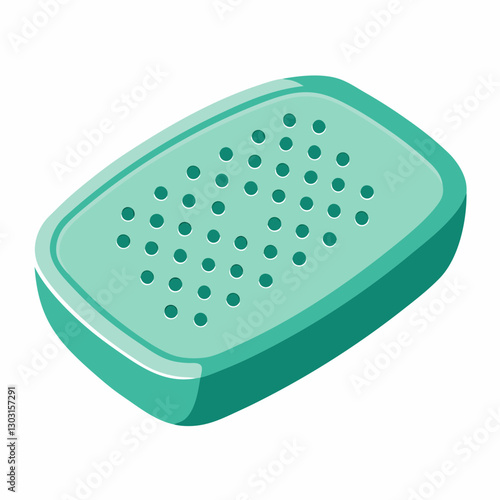 perforated ceramic soap saver