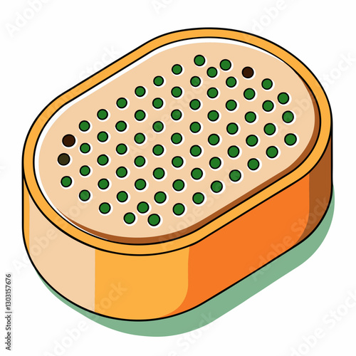 perforated ceramic soap saver