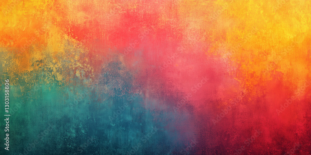 Fototapeta premium abstract grunge multicolor background – vibrant artistic texture for modern design projects