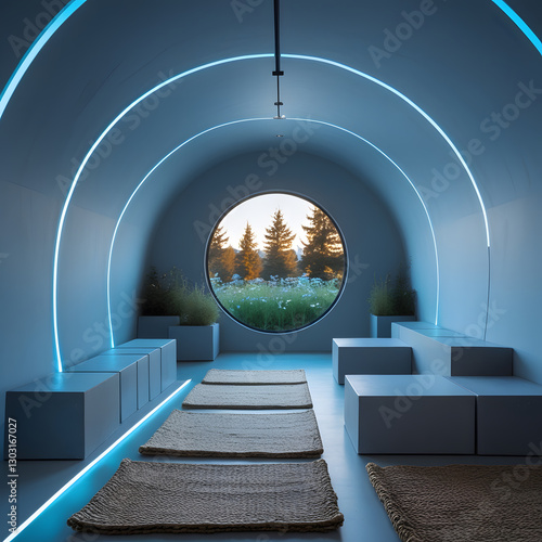 This ultra-modern architectural marvel blends seamless design with advanced technology, creating a future-ready living space where comfort is invisible yet omnipresent.