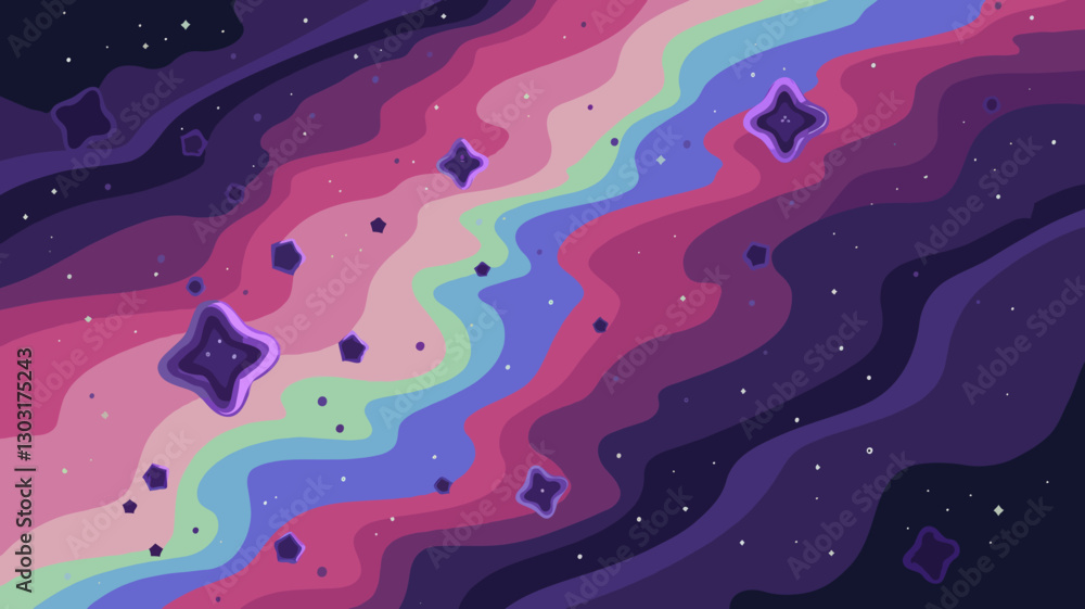 Nebula illustration Nebula illustration