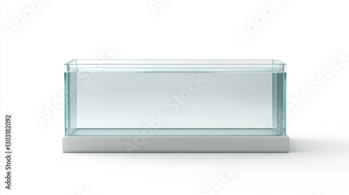 Wallpaper Mural Modern Minimalist Glass Aquarium Design for Home or Office Space Torontodigital.ca