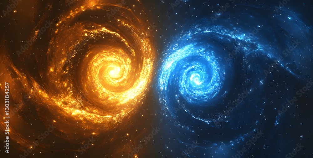 Fototapeta premium abstract space background