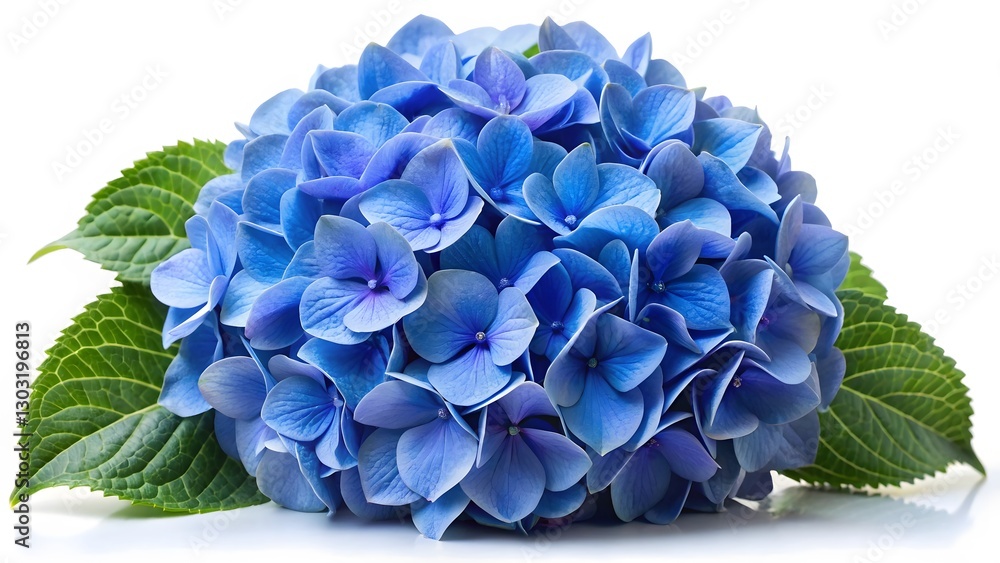 Obraz premium Blue Hydrangea Bloom