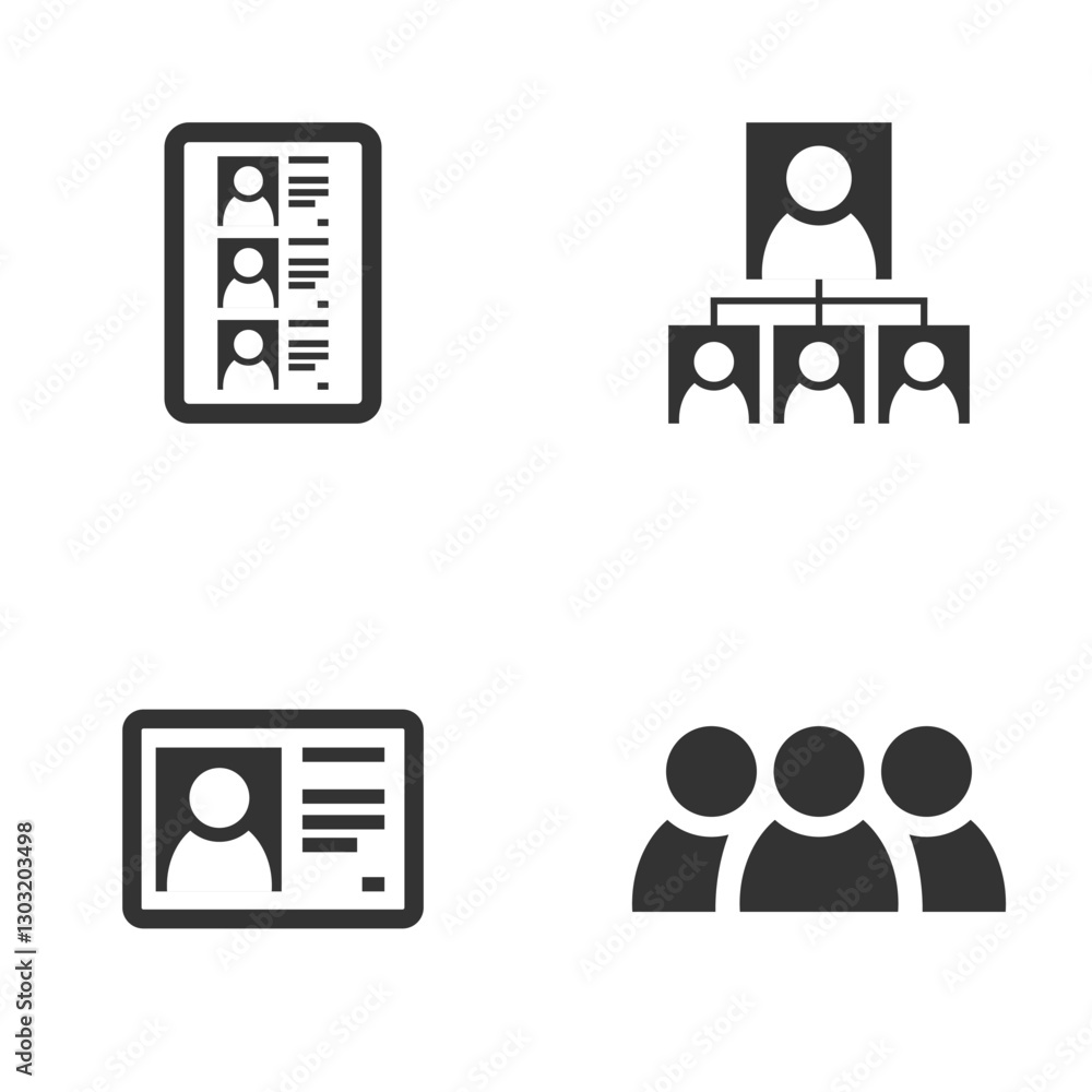 Universal icons Vector