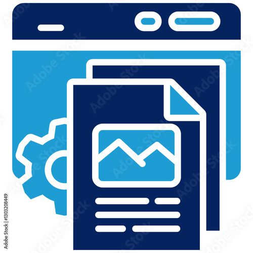 Content Management System Icon