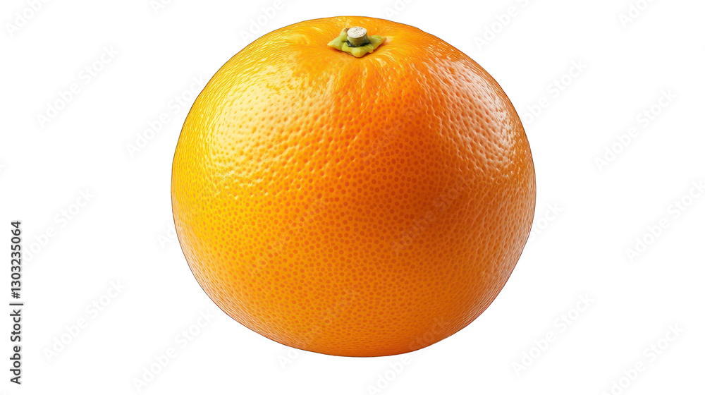 A whole orange isolated on transparent background A whole orange isolated on transparent background