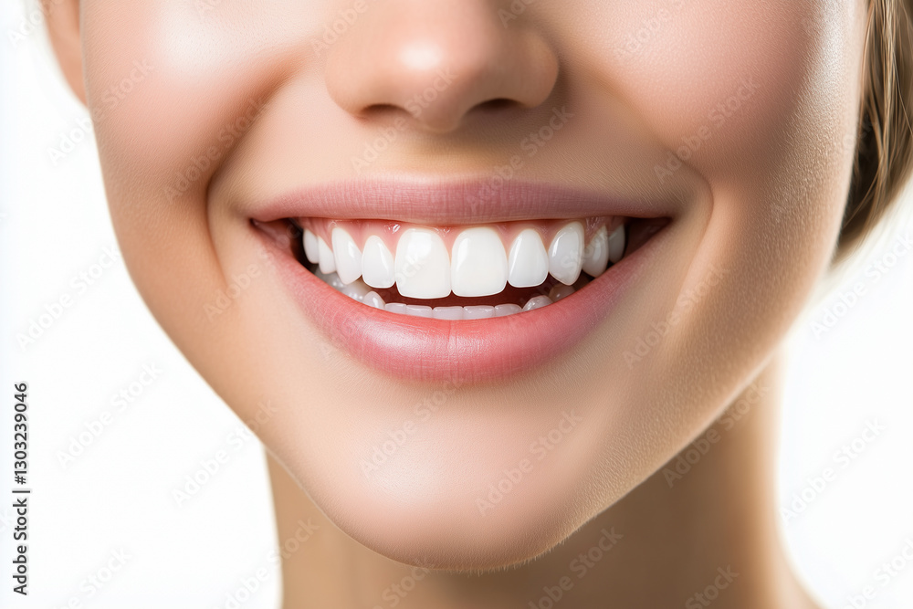 Obraz premium Clean teeth, for a dental ad