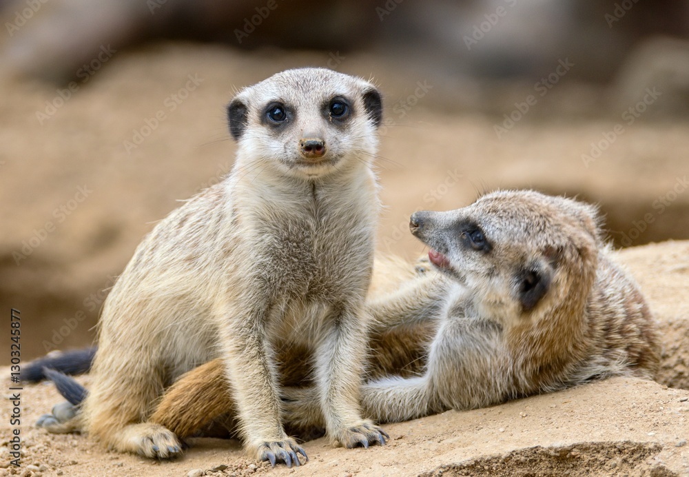 meerkat on the lookout meerkat on the lookout