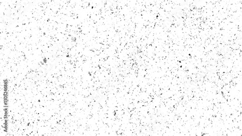 Abstract background. Monochrome texture. Image includes a effect the black and white tones. Black and white mottled seamless pattern. Small grunge sprinkles, particles, dust and spots texture.