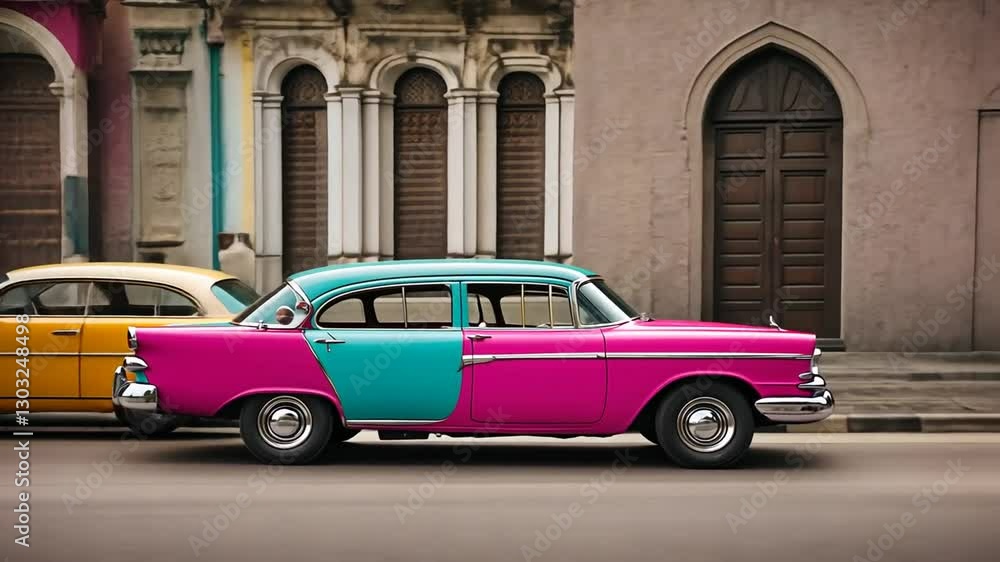 Almendron car in Havana, Cuba.