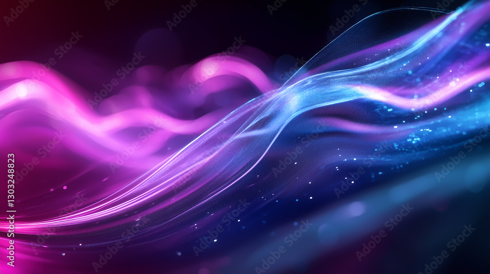 Futuristic Energy Wave – Glowing Abstract Digital Flow Background Futuristic Energy Wave – Glowing Abstract Digital Flow Background