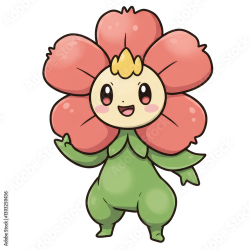 Bright Smiling Flower Fairy