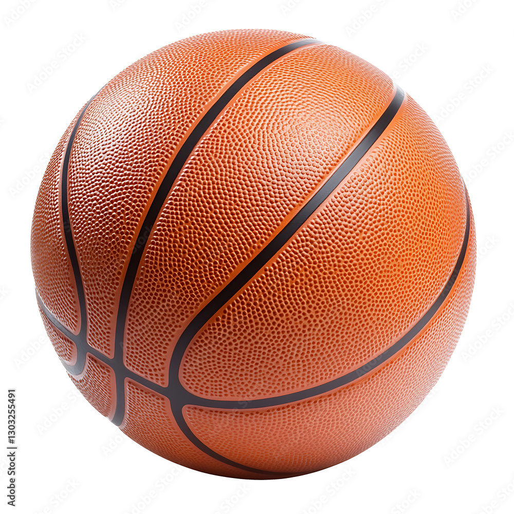 basketball full details isolated on white and transparent background. AI genrated. PNG basketball full details isolated on white and transparent background. AI genrated. PNG