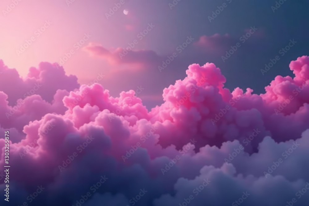 Soft pink wisps of smoke gently drift across a darkening sky, misty atmosphere, smoky atmosphere, gradient sky Soft pink wisps of smoke gently drift across a darkening sky, misty atmosphere, smoky atmosphere, gradient sky