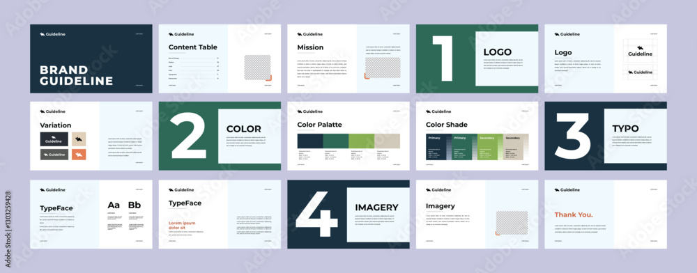 Complete Brand Identity Guidelines Template, Professional Logo Presentation, Modern Brand Guidelines Template
Complete Brand Identity Guidelines Template, Professional Logo Presentation, Modern Brand Guidelines Template