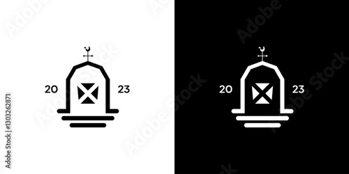 classic design home farm logo