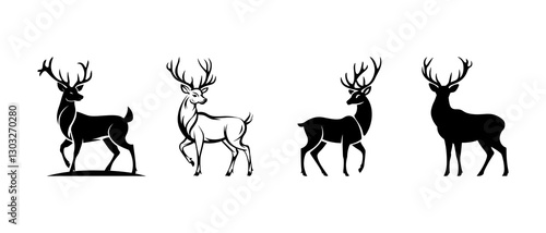 Deer Silhouettes
