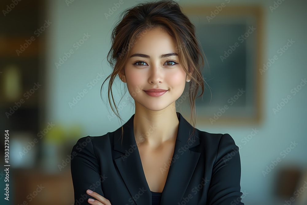 Explore a high-end corporate headshot showcasing a successful female professional with confidence and style. Ideal for business and corporate imagery. Explore a high-end corporate headshot showcasing a successful female professional with confidence and style. Ideal for business and corporate imagery.