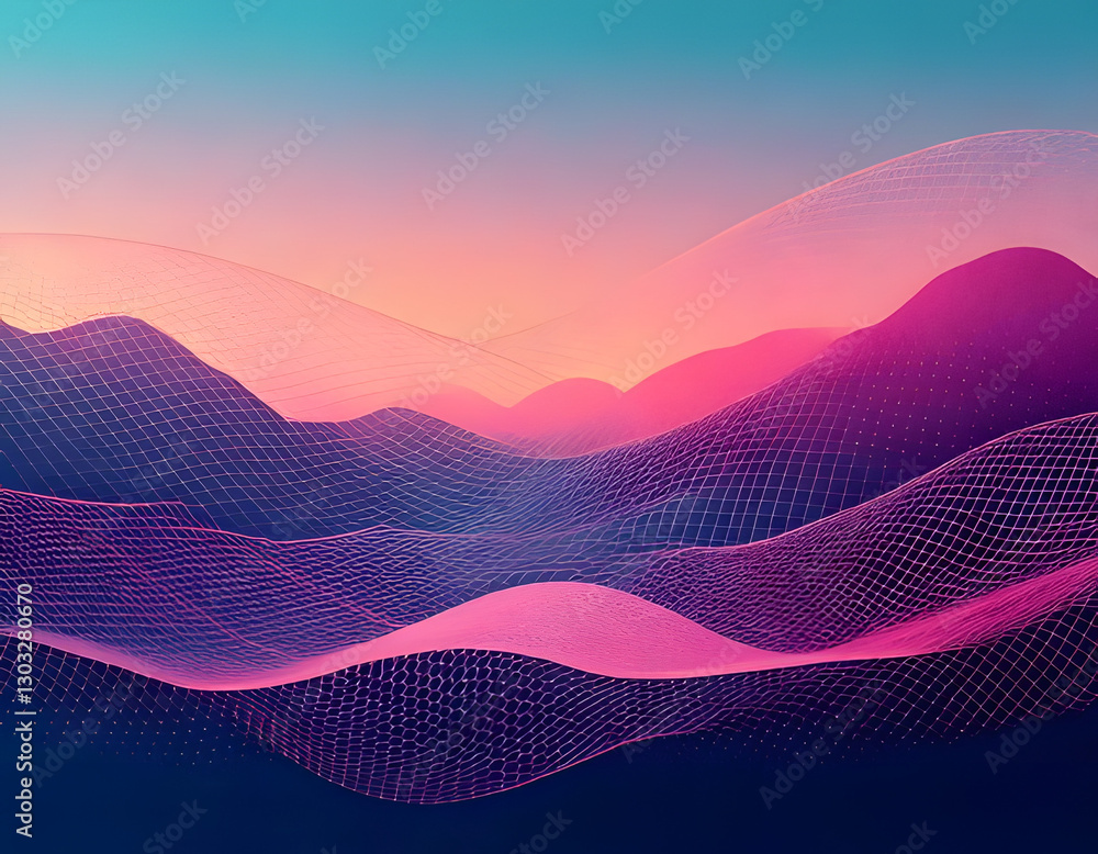 abstract wave background