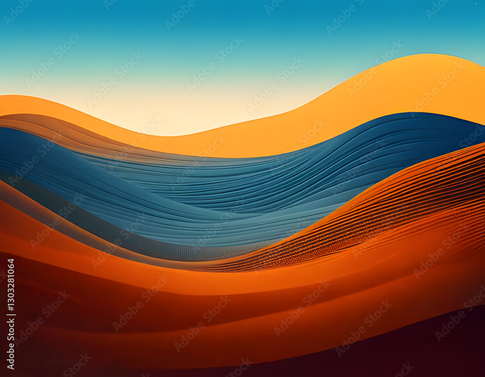 abstract wave background
