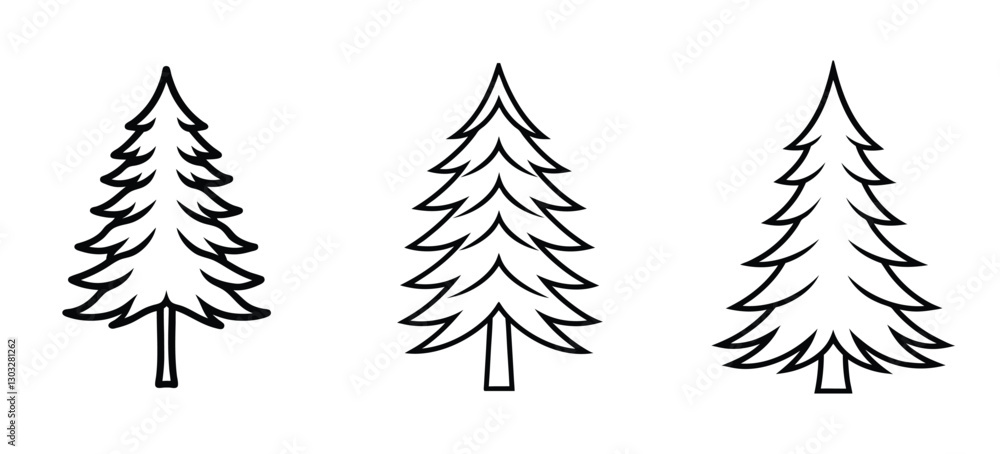 Obraz premium Tree Bundle, Christmas Tree 