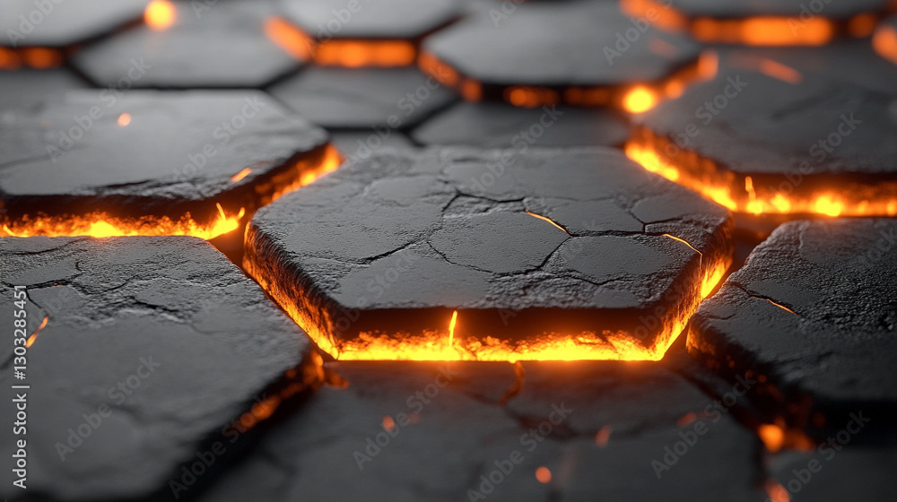 A futuristic background featuring glowing neon hexagons set against a black honeycomb carbon texture, symbolizing innovation, technology, and the digital age A futuristic background featuring glowing neon hexagons set against a black honeycomb carbon texture, symbolizing innovation, technology, and the digital age