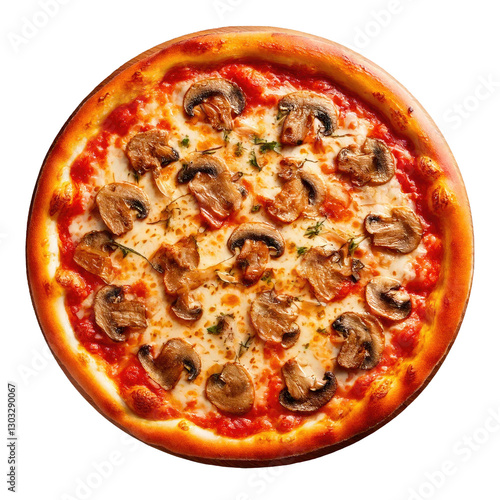 Delicious Mushroom Pizza Is...
