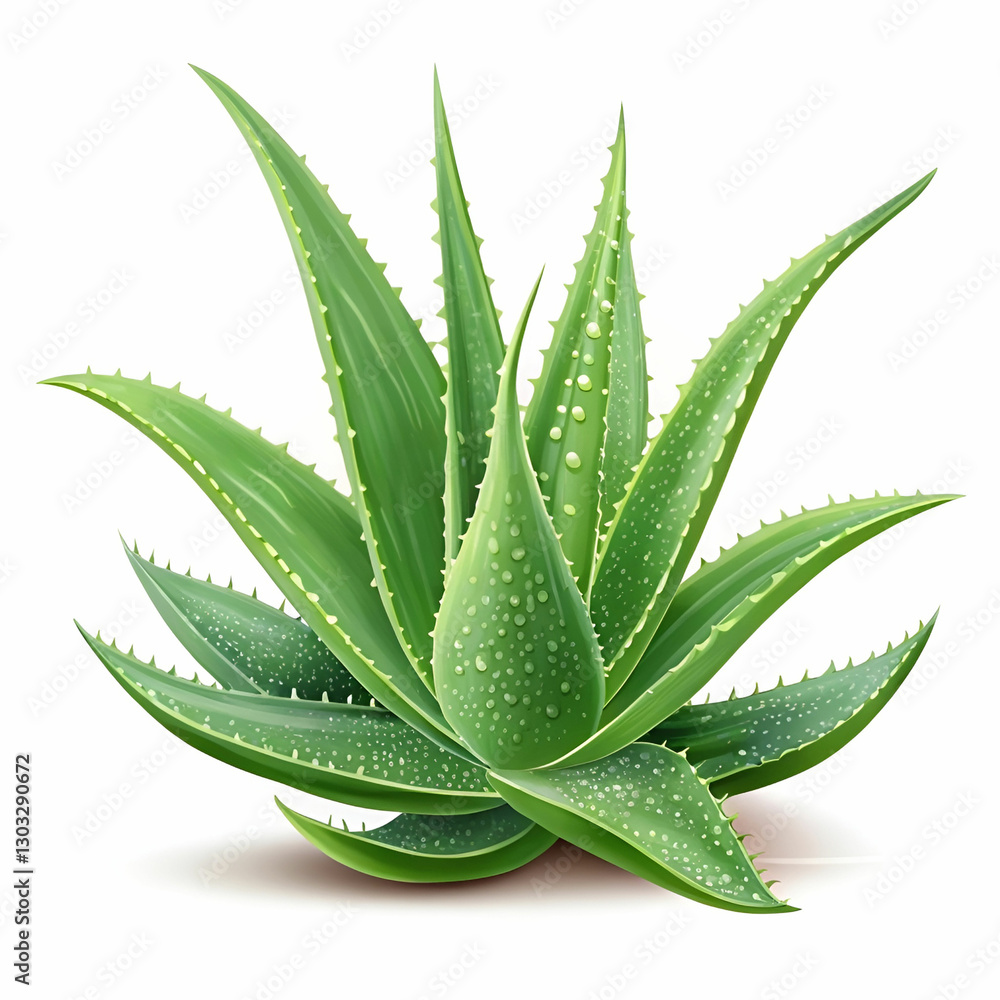 Aloe Vera isolated on a transparent background. Aloe Vera isolated on a transparent background.