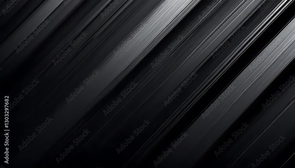 Obraz premium Abstract black background with dynamic texture in light lines