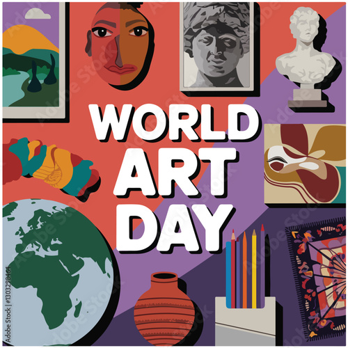 "Celebrate creativity, artistic expression, and cultural heritage worldwide on April 15."