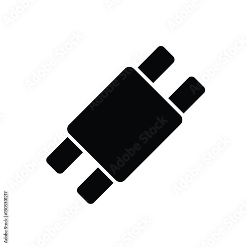 black usb flash drive