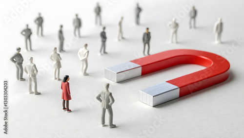 Attraction in Business. Magnetizing Influence. Drawing Attention. Magnetic Leadership. Power of Attraction. Influence and Magnetism. Business Magnetism. Attracting Talent. Magnetizing People. 