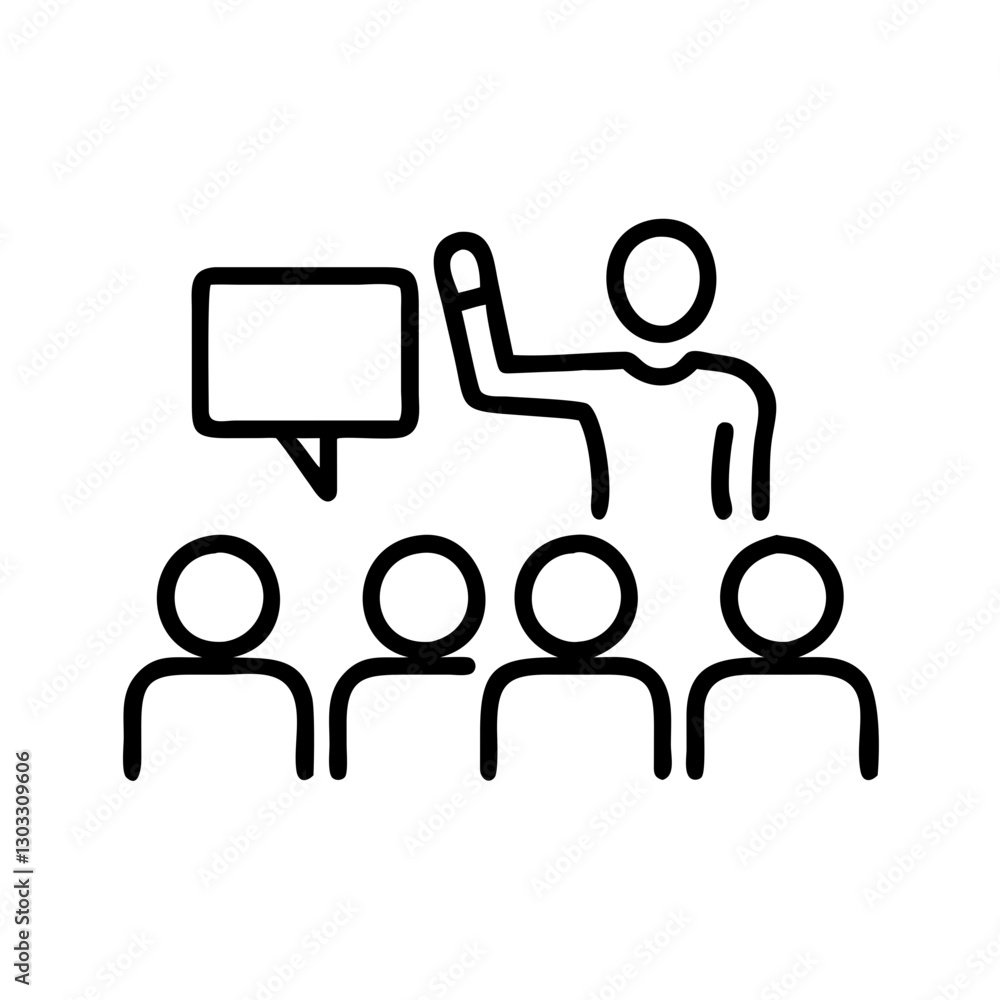 lecturer speaks to the audience, presenting during a conference, educational masterclass, or coaching session. lecturer speaks to the audience, presenting during a conference, educational masterclass, or coaching session.