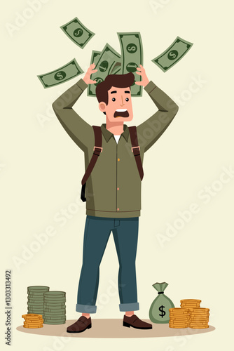 Navigating Financial Burdens: Man Grappling with Mortgage Debt, Loans, and Economic Hardships