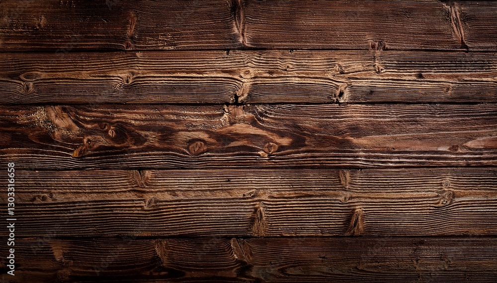 Naklejka premium old worn brown grungy wooden texture background