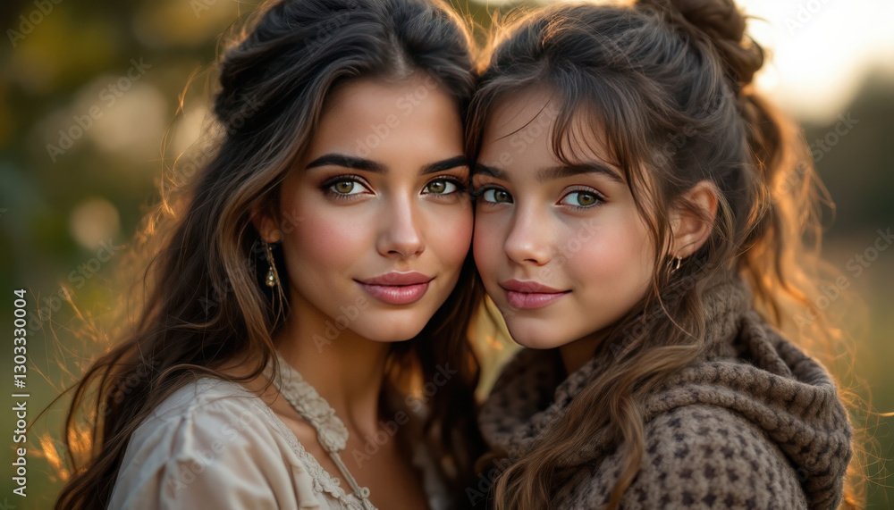 Fototapeta premium Mother and Daughter