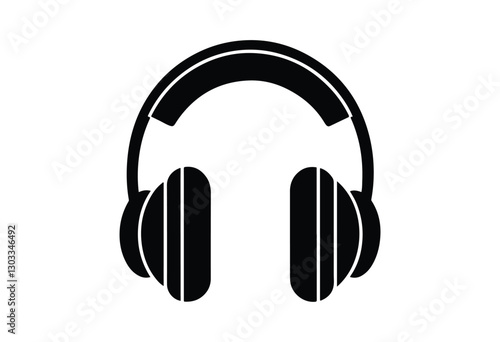 headphones isolated on white background