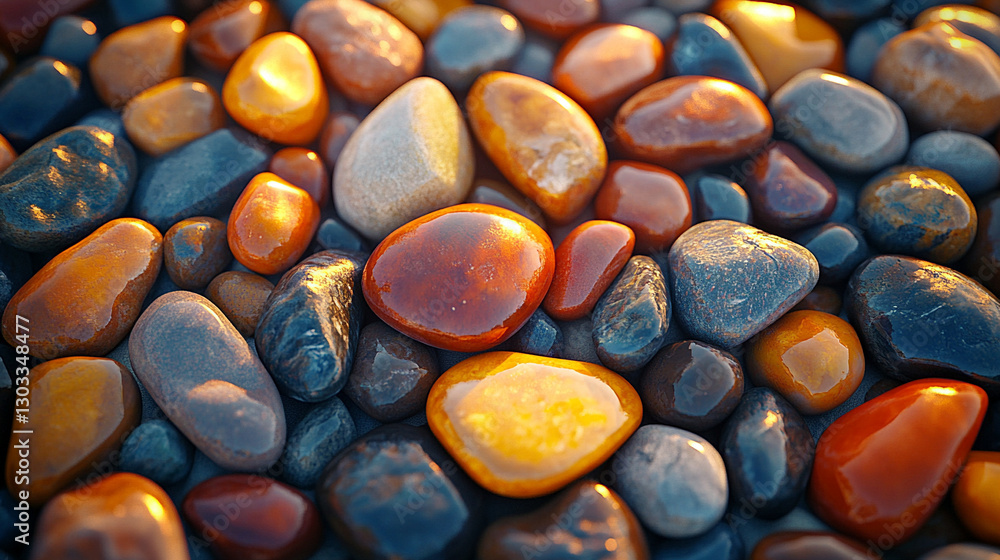 A polished pebble, smooth and radiant, captures ethereal allure with its tactile intricacies and kaleidoscopic hues, whispering timeless narratives shaped by nature's artistry through the ages A polished pebble, smooth and radiant, captures ethereal allure with its tactile intricacies and kaleidoscopic hues, whispering timeless narratives shaped by nature's artistry through the ages