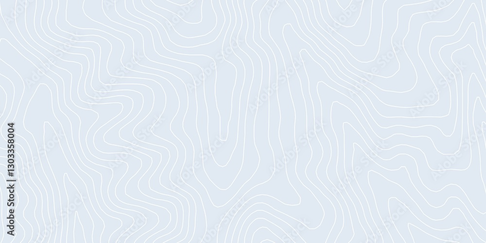 Curvas de nivel sobre fondo claro. Mapa topográfico