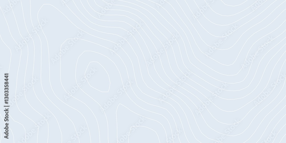 Curvas de nivel sobre fondo claro. Mapa topográfico