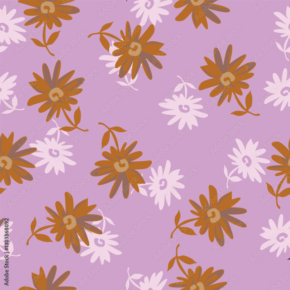 Trendy Floral pattern in the many kind of flowers. Tropical botanical Motifs scattered random. Seamless vector texture. Printing with in hand drawn style on dark background
Trendy Floral pattern in the many kind of flowers. Tropical botanical Motifs scattered random. Seamless vector texture. Printing with in hand drawn style on dark background
